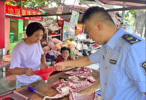 守護“菜籃子”安全，魏都區市監局開展食用農產品生鮮肉及“生鮮燈”專項檢查行動